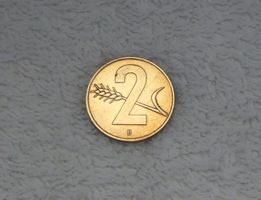 2 centimes/rappen 1958