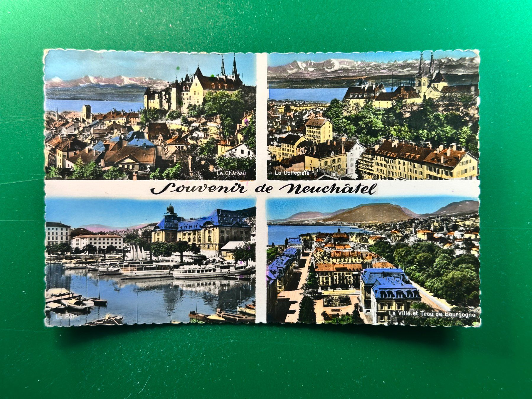 Cartoline postali: Souvenir de Neuchâtel – Usato da Steg VS venduto da danwer74