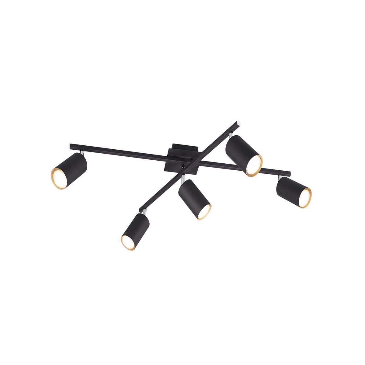 Kronleuchter & Deckenlampen: Deckenleuchte, Schwarz, 77 cm x 57 cm – Neu (gemäss Beschreibung) aus Kreuzlingen von Smart-Light 3