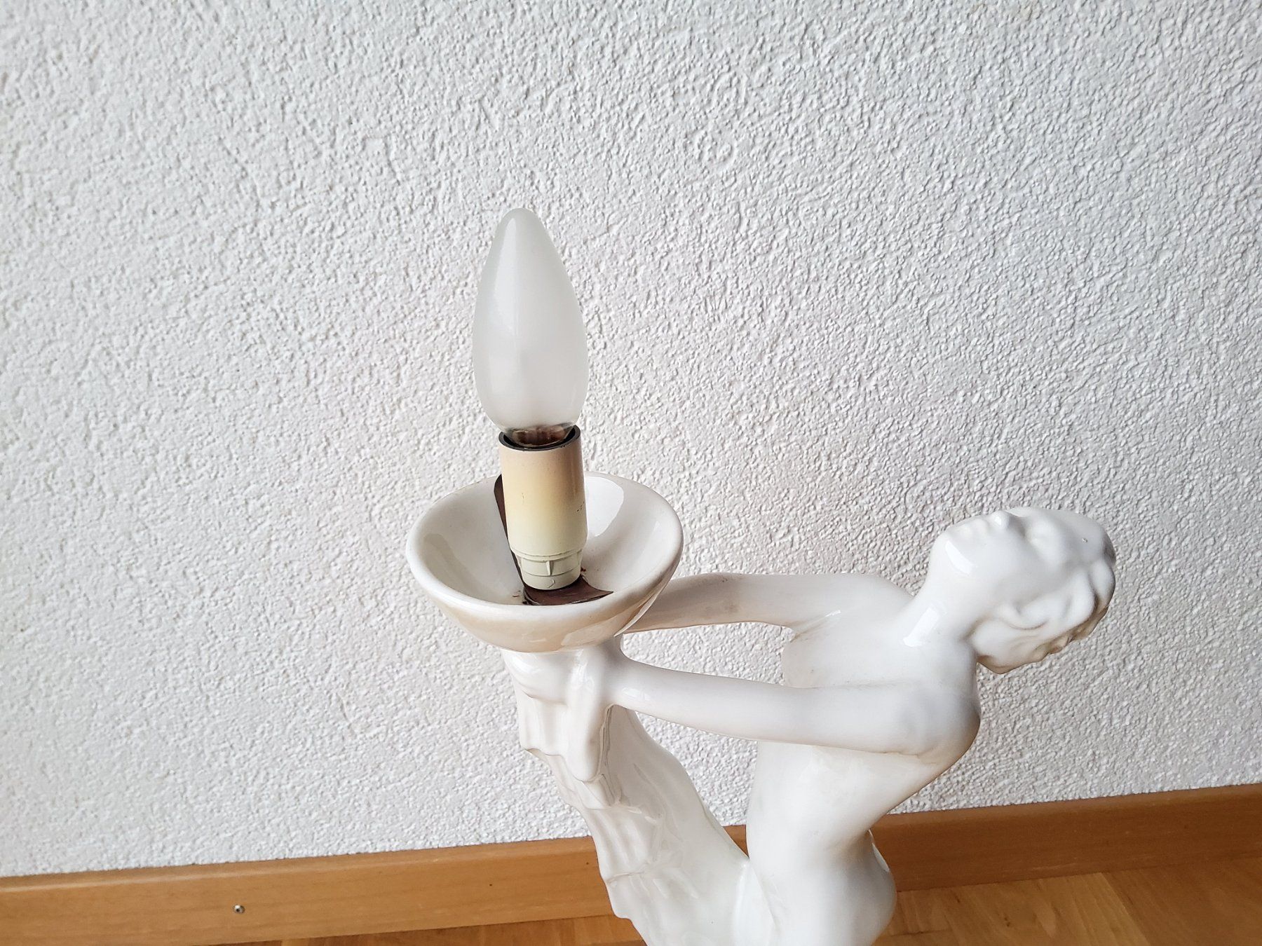 Lampen: Superbe lampe de table style Art Déco  – Gebraucht aus Malleray von Broc-Mo 8
