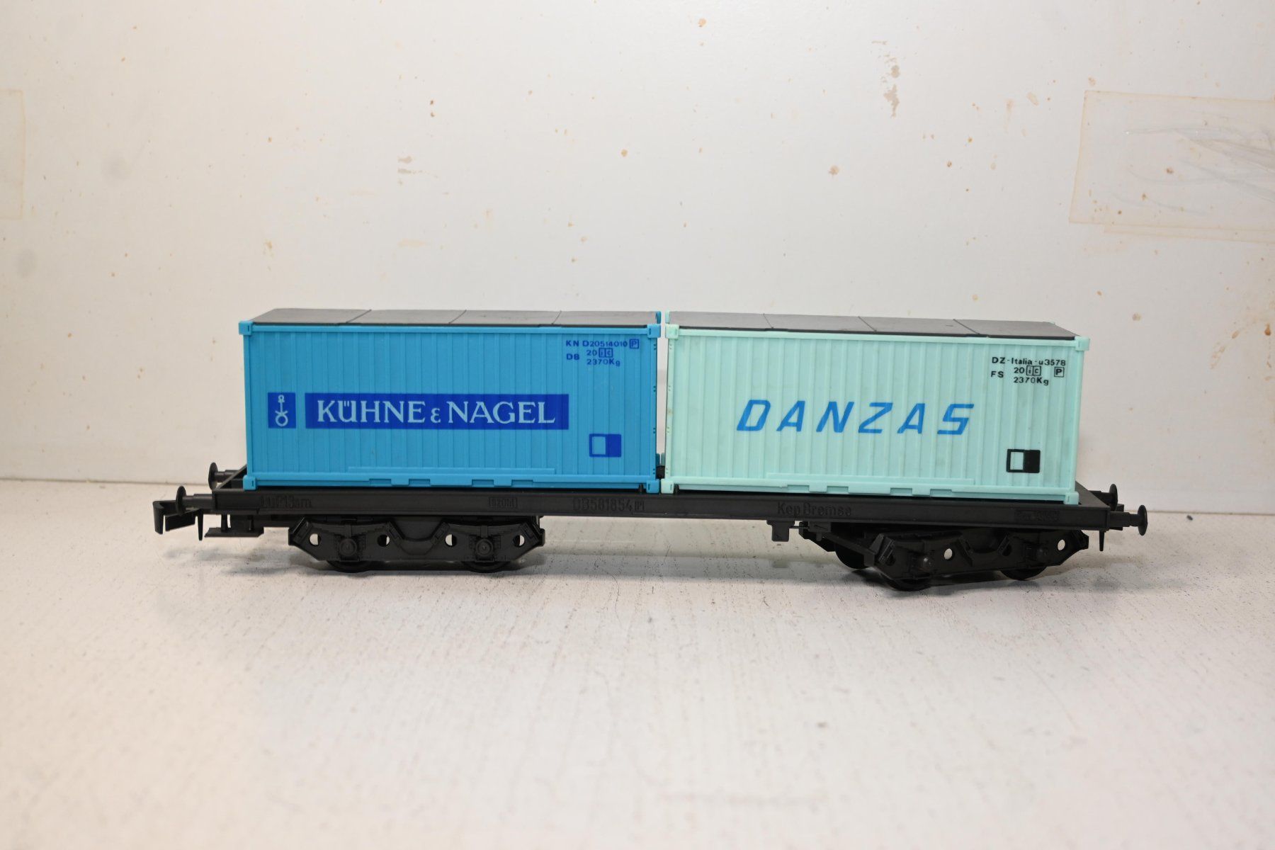 Lima Modelleisenbahnen: Containerwagen  K&N Danzas Lima Spur 0 mit OVP – Gebraucht aus Laupen ZH von Zmoewe 3