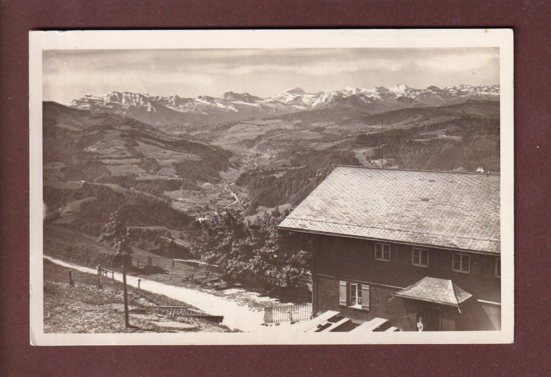 Cartoline postali: HÖRNLI-KULM - 1933 – Usato da Pully venduto da nicecards