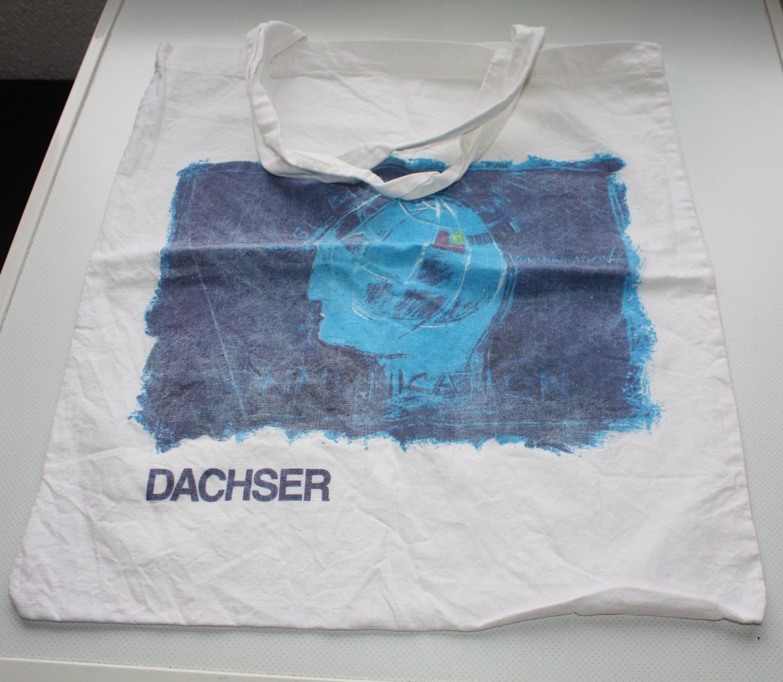 Borse: Stofftasche Dachser Baumwolltasche weiss – Nuovo (secondo la descrizione) da Wettingen venduto da Licht08