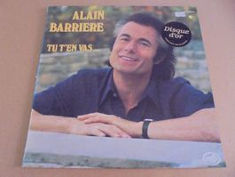 Alain BARRIÈRE " Tu t'en vas " 33t France 1978 (VG+)
