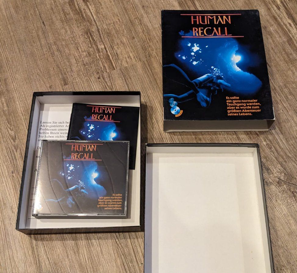 Giochi: Human Recall 1996 Ms-Dos Big Box – Usato da Bad Ragaz venduto da MR_BR