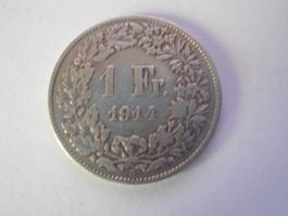 1 Fr. 1914 silber