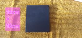 Miroir de poche, maquillage  pliable neuf,noir,14x16cm