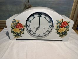 Vintage Machanische kaminuhr / Tischuhr funktioniert 