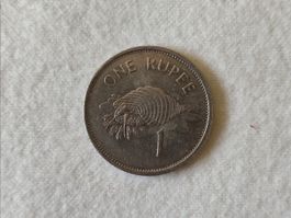 Moneta Seychelles 1 Rupee 1995 da collezione, rara!