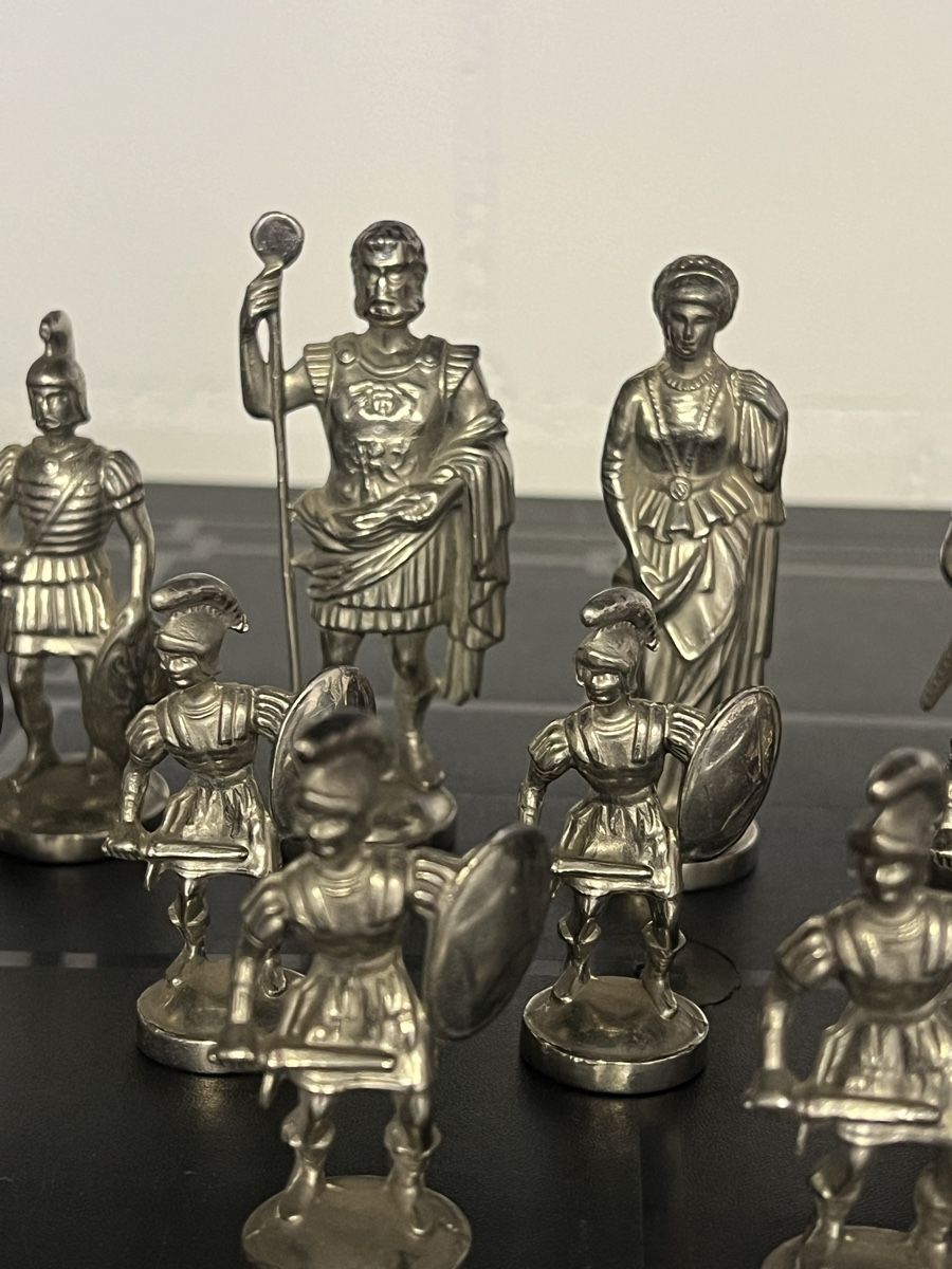 Giochi: Schachfiguren aus Zinn – Usato da Seon venduto da Sunny-Schmuck78 2