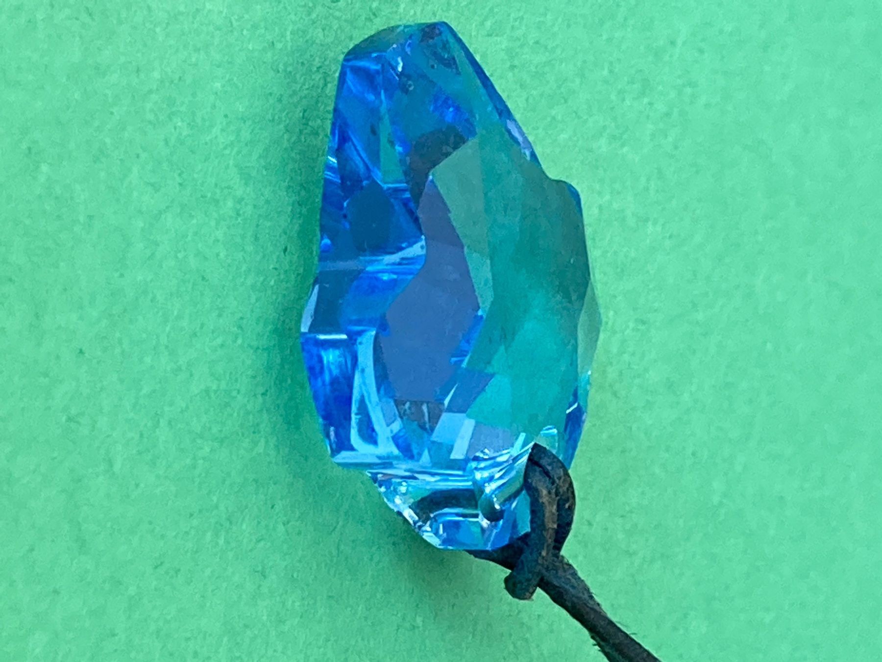 Ciondoli: Anhänger Blaues Glaskreuz – Usato da Laufen venduto da Trendmarket 5