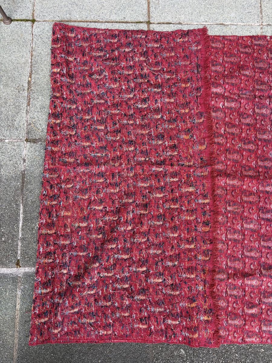 Foulard & Sciarpe: Antiker Kaschmirschal rot, mit Paisley Muster – Usato da Zürich venduto da mimikiki100 7