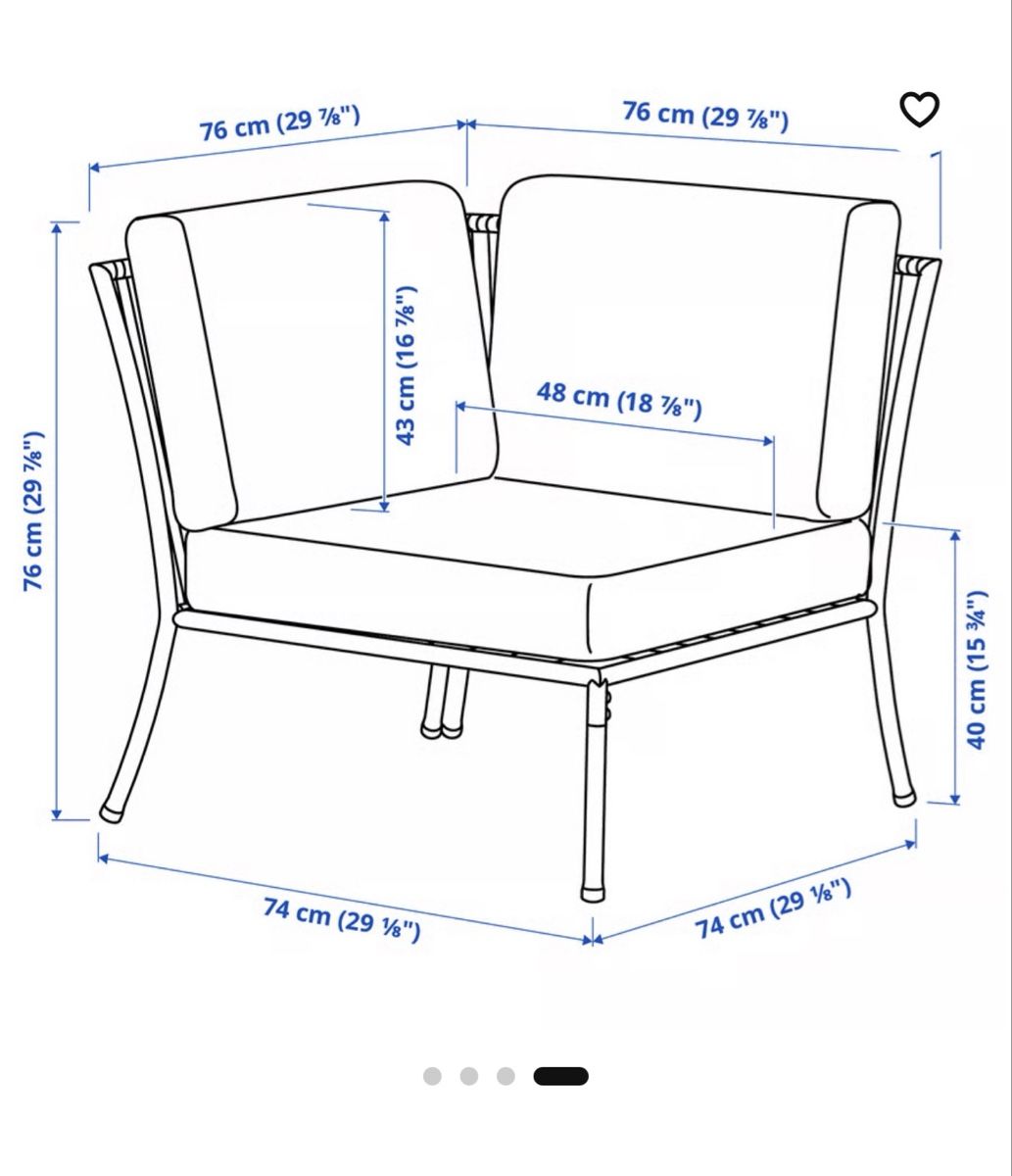 Ikea Poltrone: IKEA Segeron balcony sofa corner – Usato da Zürich venduto da vrc_5snh 2