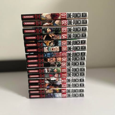 Comics: Lot Manga One Punch Man 1-15 – Gebraucht aus Genève von raul.gnv