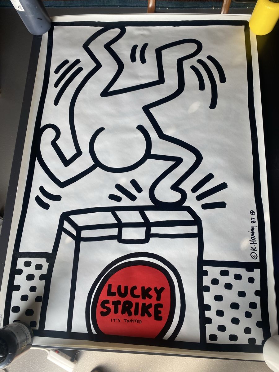 Posters & Illustrations: Affiche Keith Haring 1987 originale – D'occasion à Lausanne par Csamadhi 8