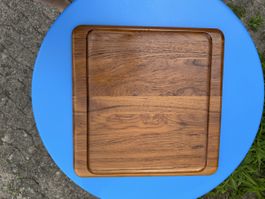 Digsmed Denmark Teak Holztablett, Vintage