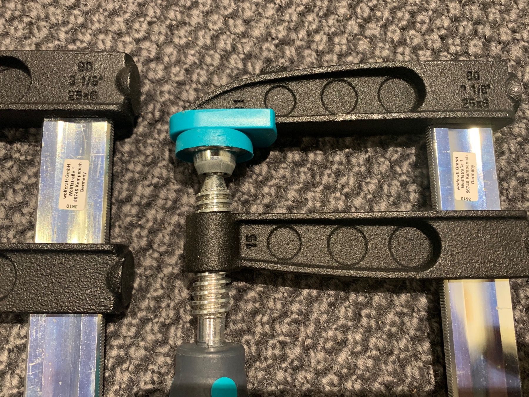 Wolfcraft Alle Werkzeuge: Wolfcraft Schraubzwingen 80 - 150 mm, 2 Stk. – Neu (gemäss Beschreibung) aus Zürich von Nora321 3