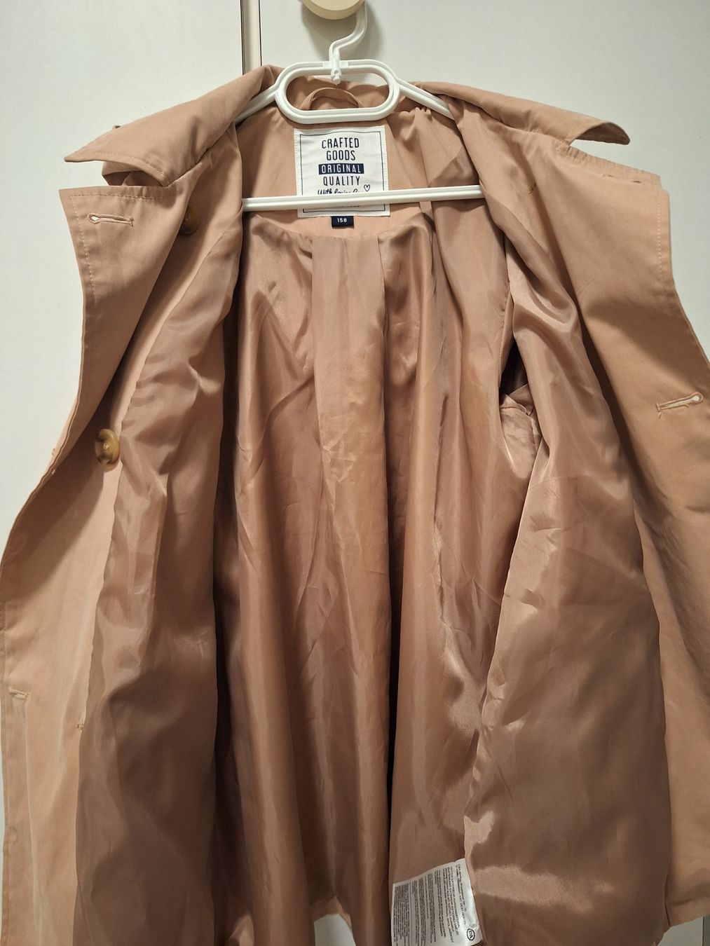 Giacche & Cappotti: Frühlings Trenchcoat, Beige, Gr.158 – Usato da Biberist venduto da rospel 4