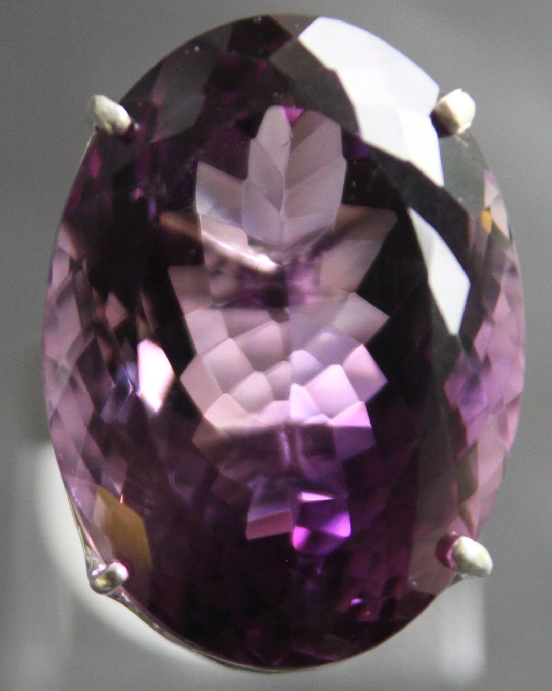 Anelli: NEU: Amethyst Ring Schmuck Grösse 57 Designerstück – Nuovo (secondo la descrizione) da Matten b. Interl venduto da EdelsteineInterlaken 5