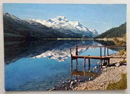Silvaplanersee mit Piz La Margna