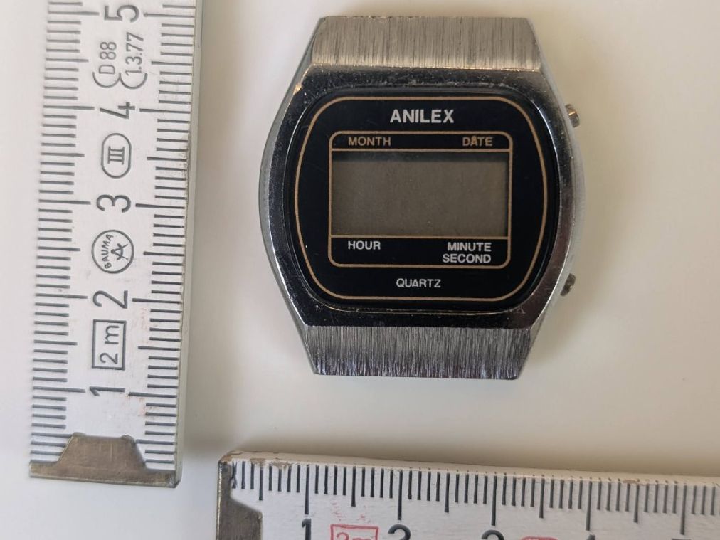 Uhren: Anilex Quarz Watch – Defekt aus Zürich von 1.Simon