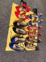 Chaussures escarpins P 39, 6 paires, comme neuves