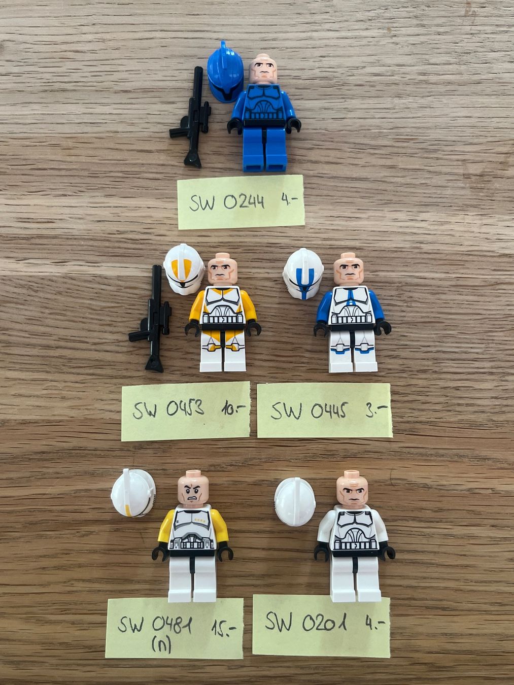 Lego Giocattoli: Lego Star Wars Minifiguren Clones – Usato da Wimmis venduto da Aluethi 2