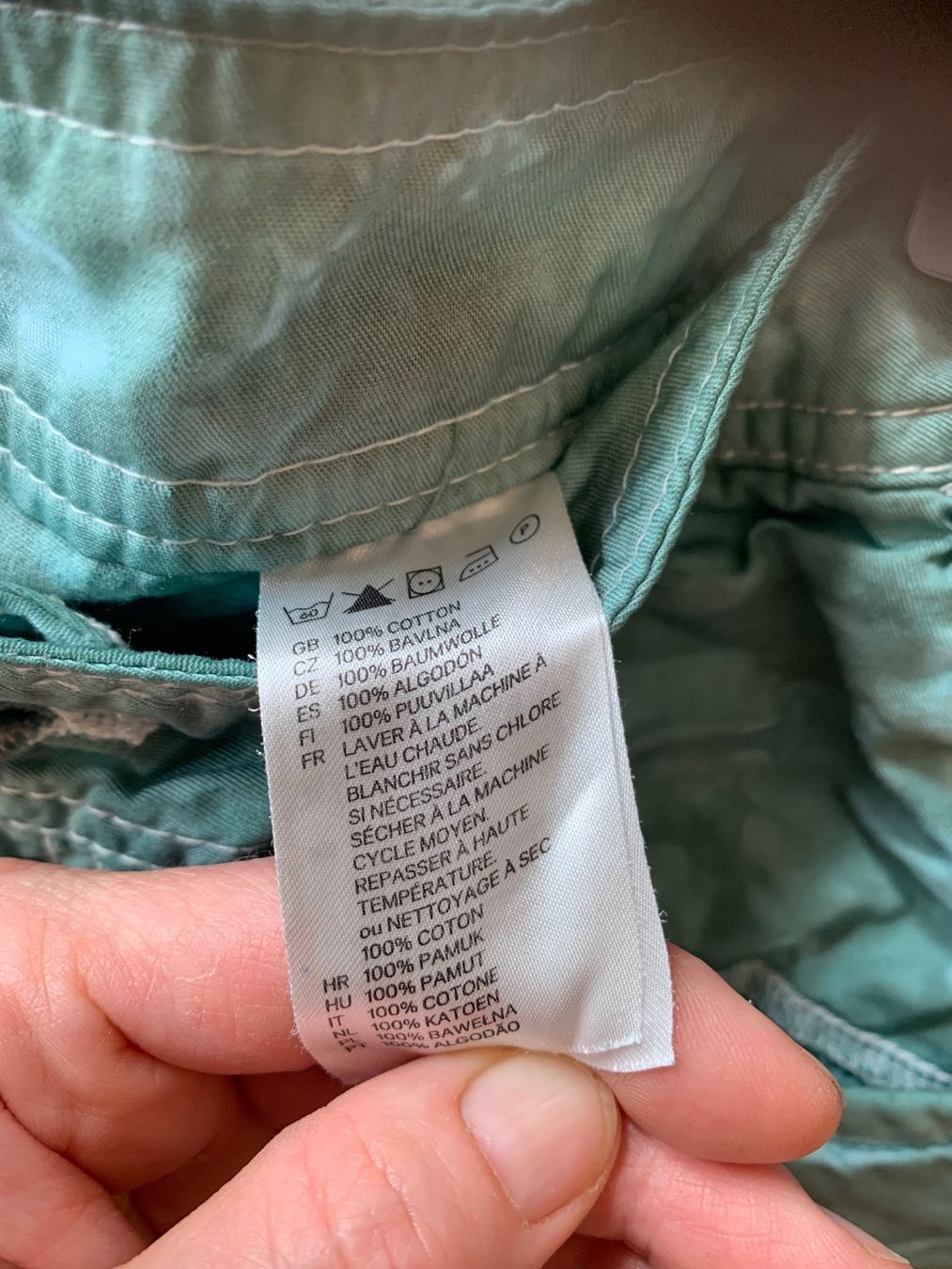 Hosen: Batik Hose Kurz, Gr.S – Gebraucht aus Uster von Flummi 4