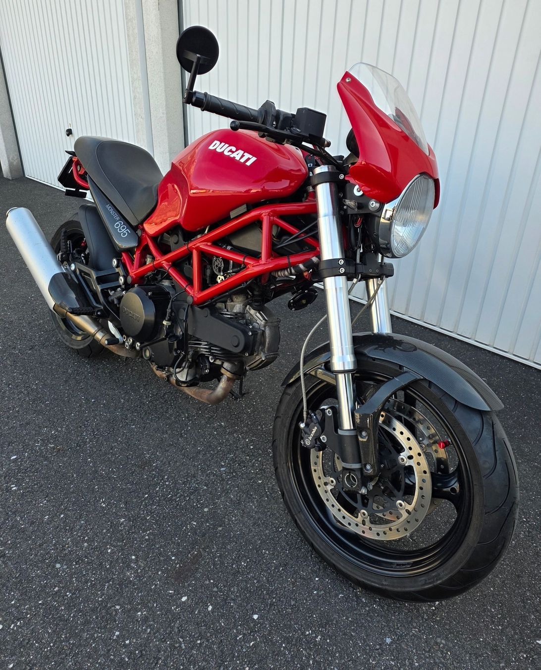 Ducati Strasse: Ducati 695 monster (bridée) – Gebraucht aus Choëx von aru_vs6m 2