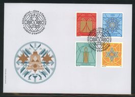 2019, FDC, Sondermarken Weihnachten (Nr. 1758–1761)