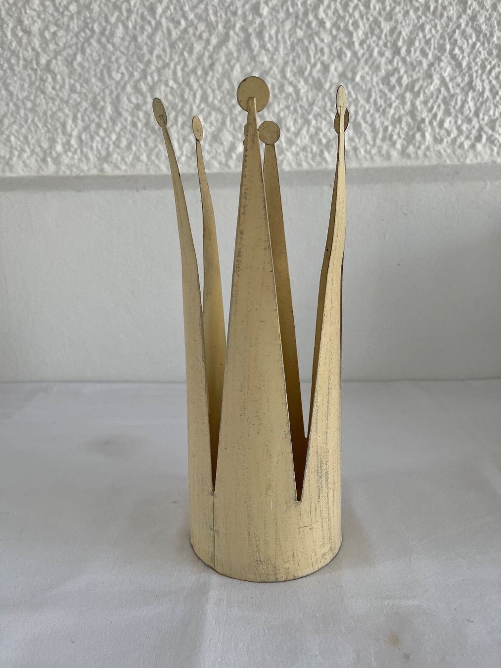 Tutte le decorazioni: Windlicht/ Krone Metallblech / Shabby Chic – Usato da Wetzikon ZH venduto da seli03