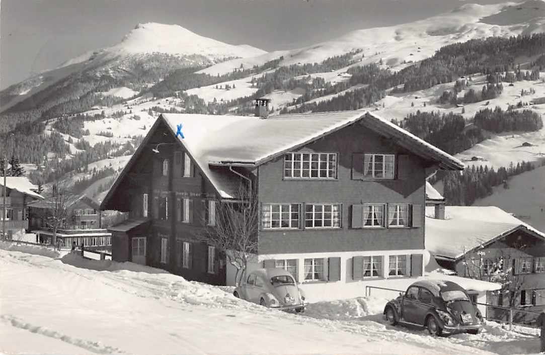 Cartoline postali: Chalet FROHMATT in ADELBODEN BE – Usato da Lufingen venduto da philatelieshop