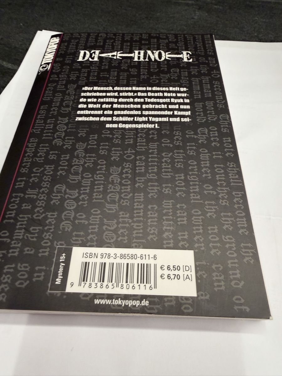 Comics: Death Note Buch - Volume 1 - Top Zustand – Gebraucht aus Herrliberg von Mena013 3
