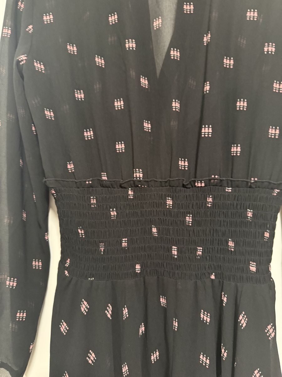 Maje Vestiti: Maje Kleid schwarz mit Muster Grösse 1  – Nuovo (secondo la descrizione) da Zug venduto da 5anna 6