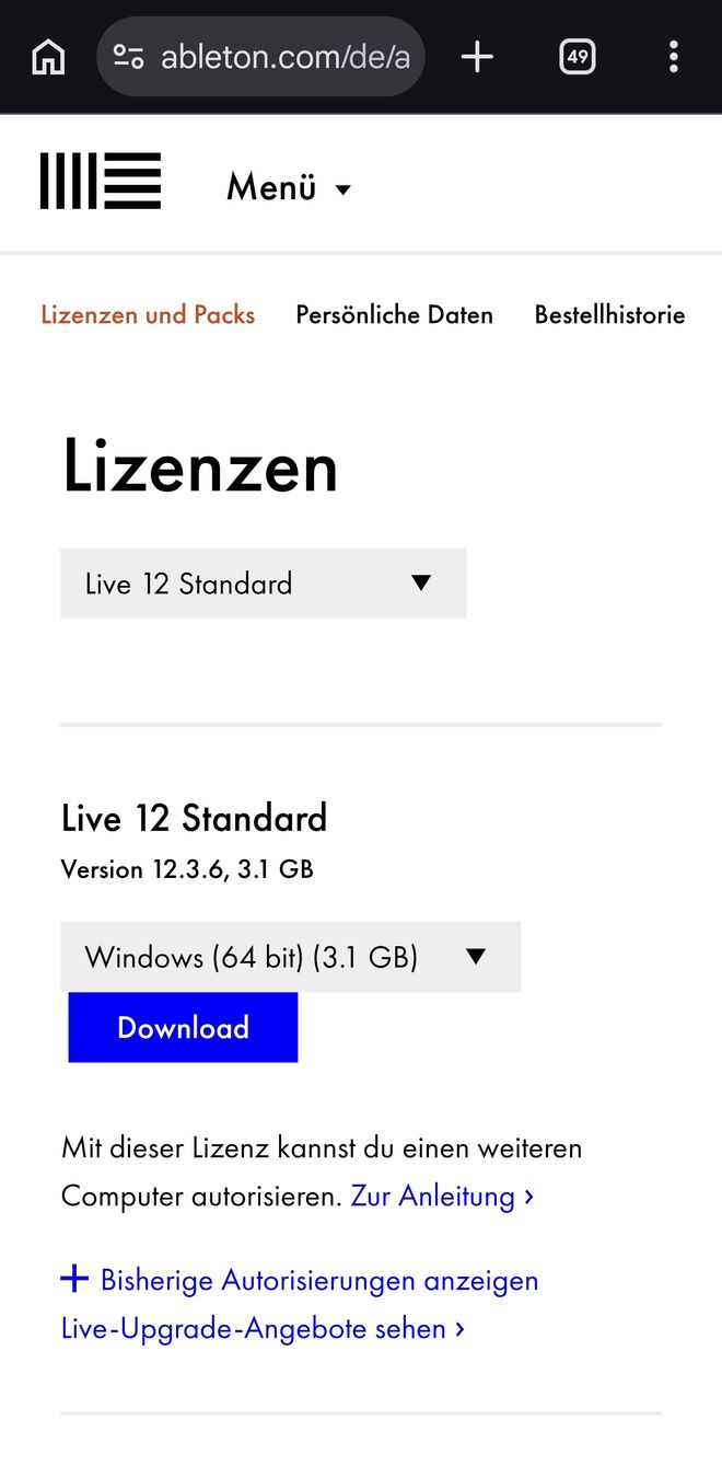 Ableton Software: Ableton Live 12 Standard - Lizenzübertragung – Nuovo (secondo la descrizione) da Flawil venduto da Heartbreaker
