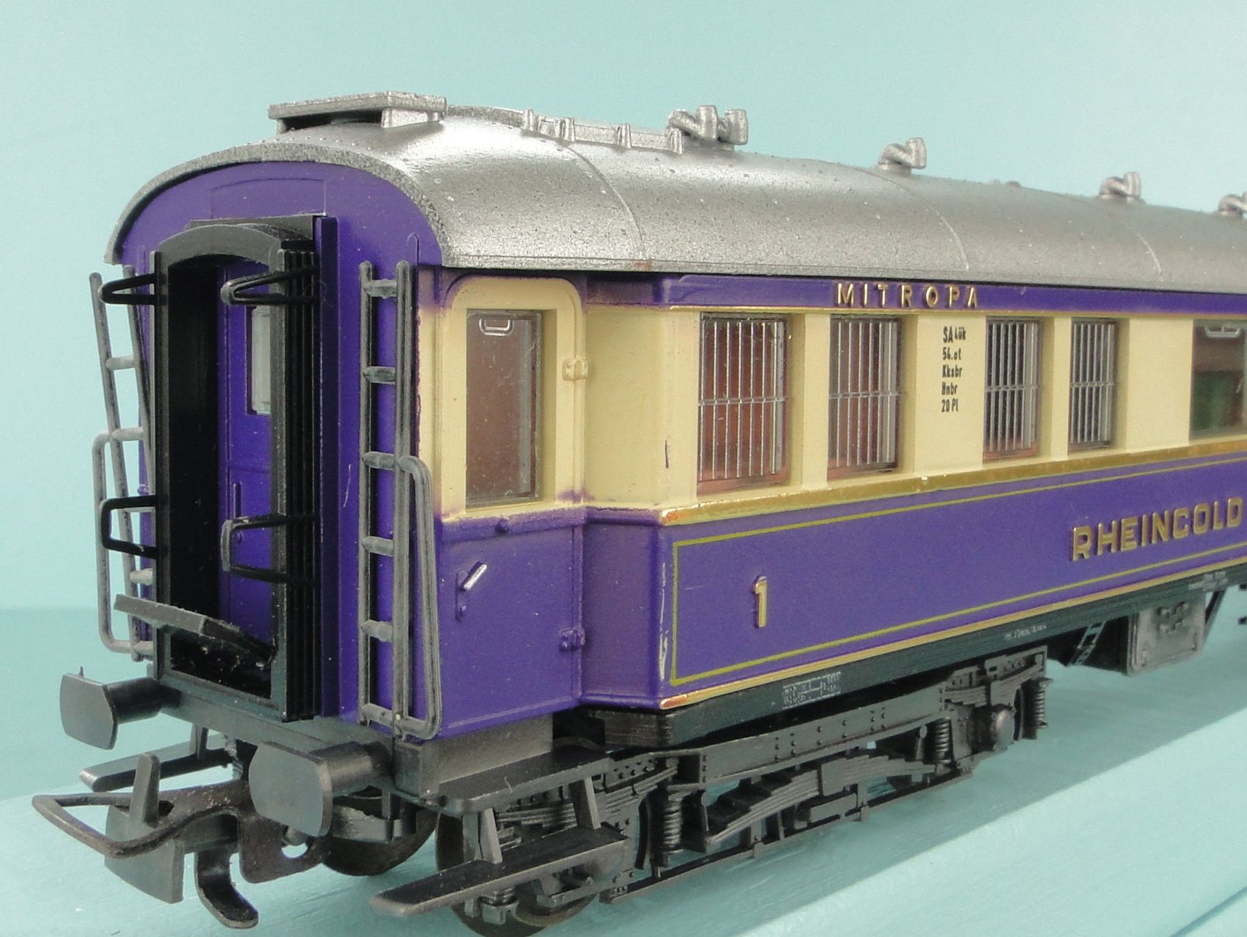 Liliput Modellini di ferrovie: Liliput 822 Rheingold 1 Kl. – Usato da Bülach venduto da cann11 4