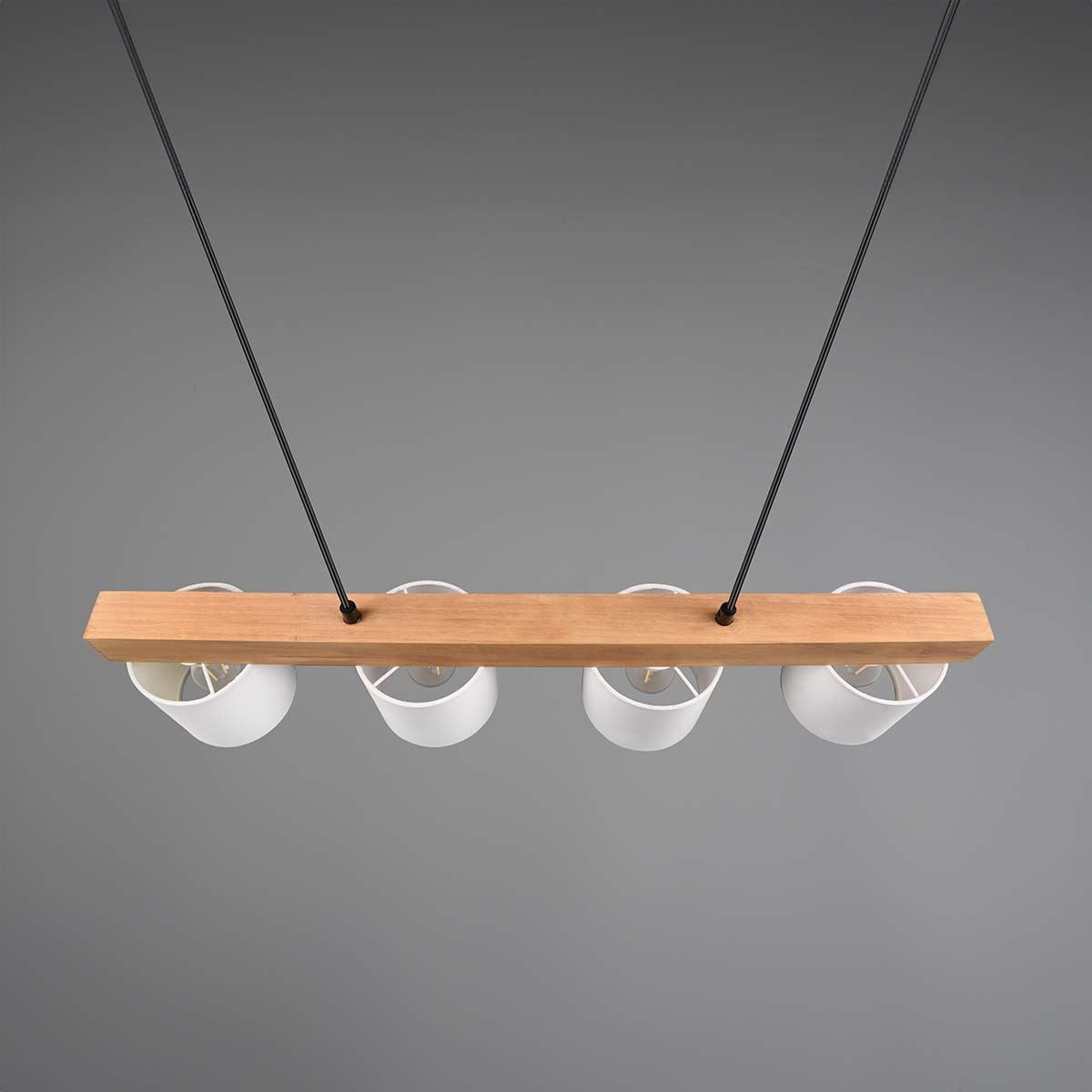 Kronleuchter & Deckenlampen: Pendelleuchte, Naturholz, 75 cm x 12 cm – Neu (gemäss Beschreibung) aus Kreuzlingen von Smart-Light 8