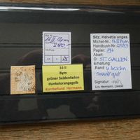 STRUBEL°  16 II Bym  Kurzbefund Hermann  Kat. Fr. 280.00