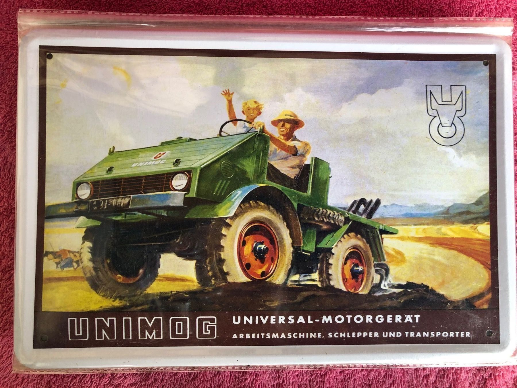 Schilder: Unimog mercedes benz Oldtimer diesel classic – Neu (gemäss Beschreibung) aus Reinach AG von rares75