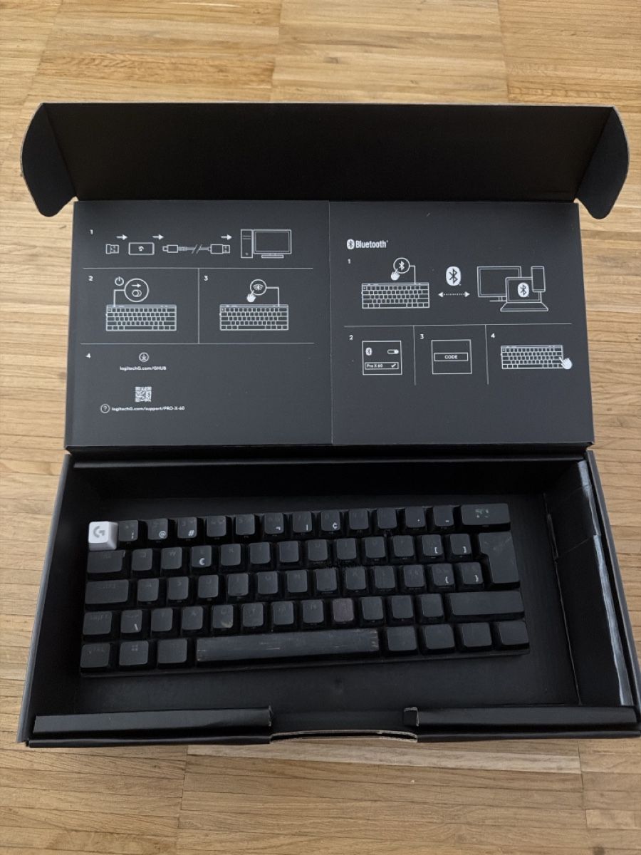 Logitech Tastaturen: Logitech G PRO X 60 LIGHTSPEED Tastatur neu – Gebraucht aus Zürich von mic_6598 1