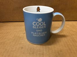 Cool bleiben und Plätzchen naschen Tasse