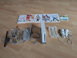 Nintendo Wii Konsole inkl. 6 Spielen