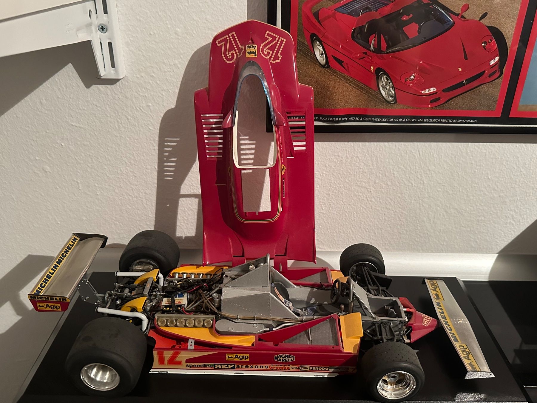 Ferrari Modellautos: FERRARI 312T 1:12 AUTOCOSTRUITA – Neu (gemäss Beschreibung) aus Gordola von Topino02