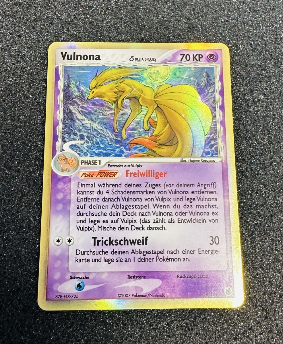 Pokémon Sammelbilder & Trading cards: Ninetales Holo #8 Pokemon Dragon Frontiers – Neu (gemäss Beschreibung) aus Affoltern am Albis von andy1896