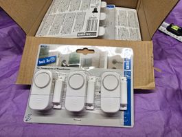 18 Stück Unitec Tür / Fensteralarm mit Magnetkontakt