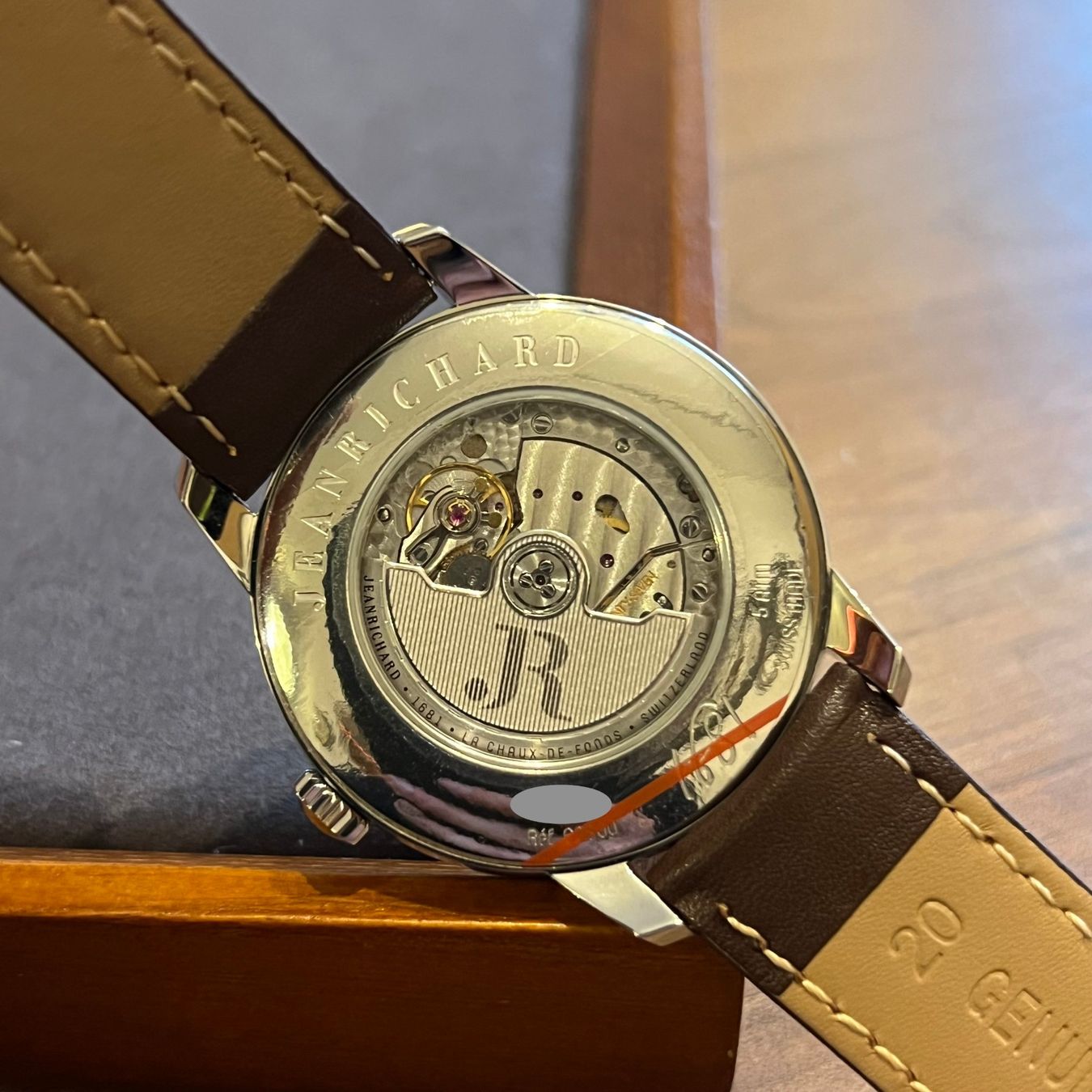 JeanRichard Orologi: JeanRichard 1681 AFF2 Gray Dial Automatic 60300 – Usato da Carouge GE venduto da Watchaser 4