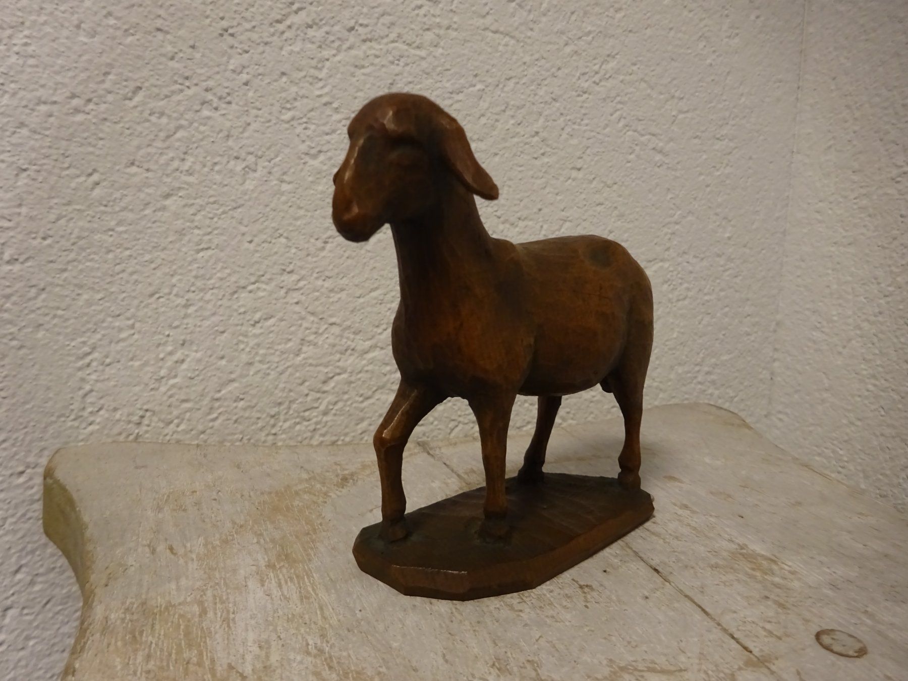 Figuren: Gasser Krippe / Hausschaf  -  H11,5cm – Gebraucht aus Oetwil am See von Senegal 6