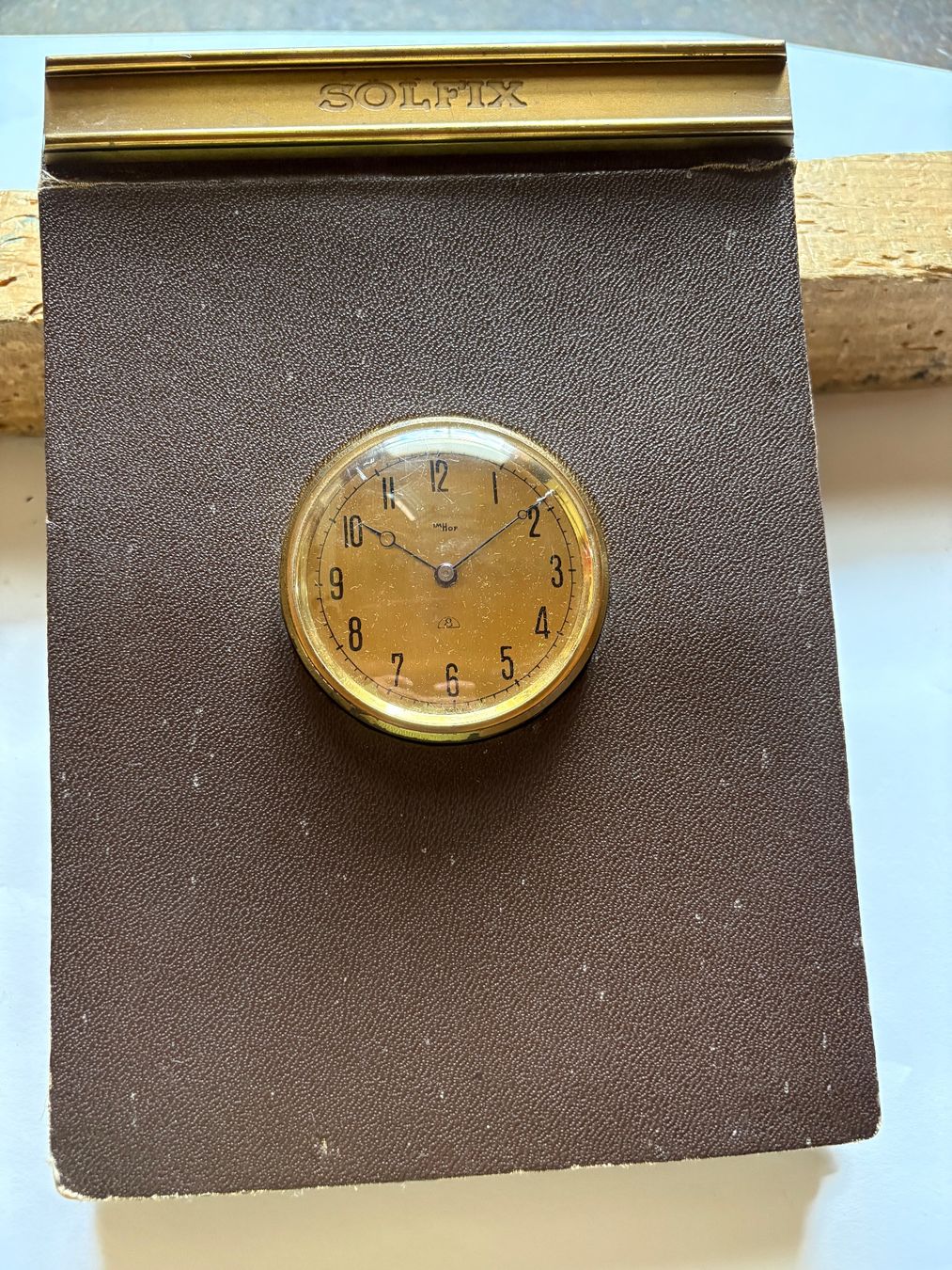 Imhof Orologi da terra & Orologi da parete: Imhof   Tischkalender – Difettoso da Gonten venduto da luegemol