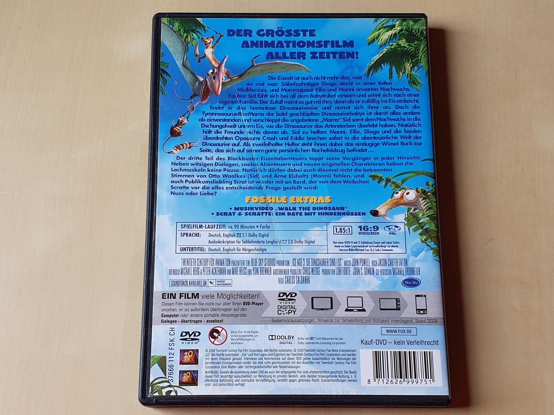 Tous les DVDs: Ice Age 3 – D'occasion à Stansstad par collectorsshop 1