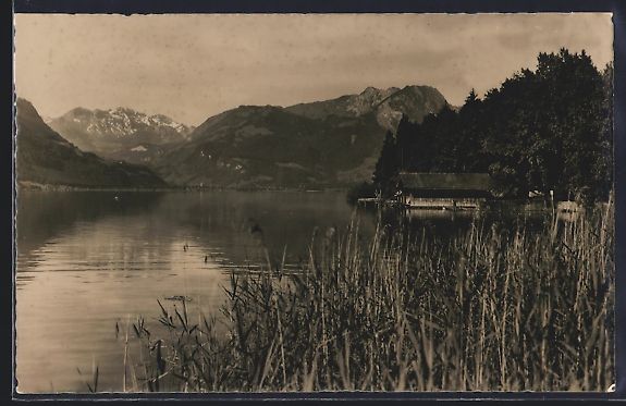 Ansichtskarten: Sarnen, Strandpension Waldheim am Sarner – Gebraucht aus Berlin von bartko-reher